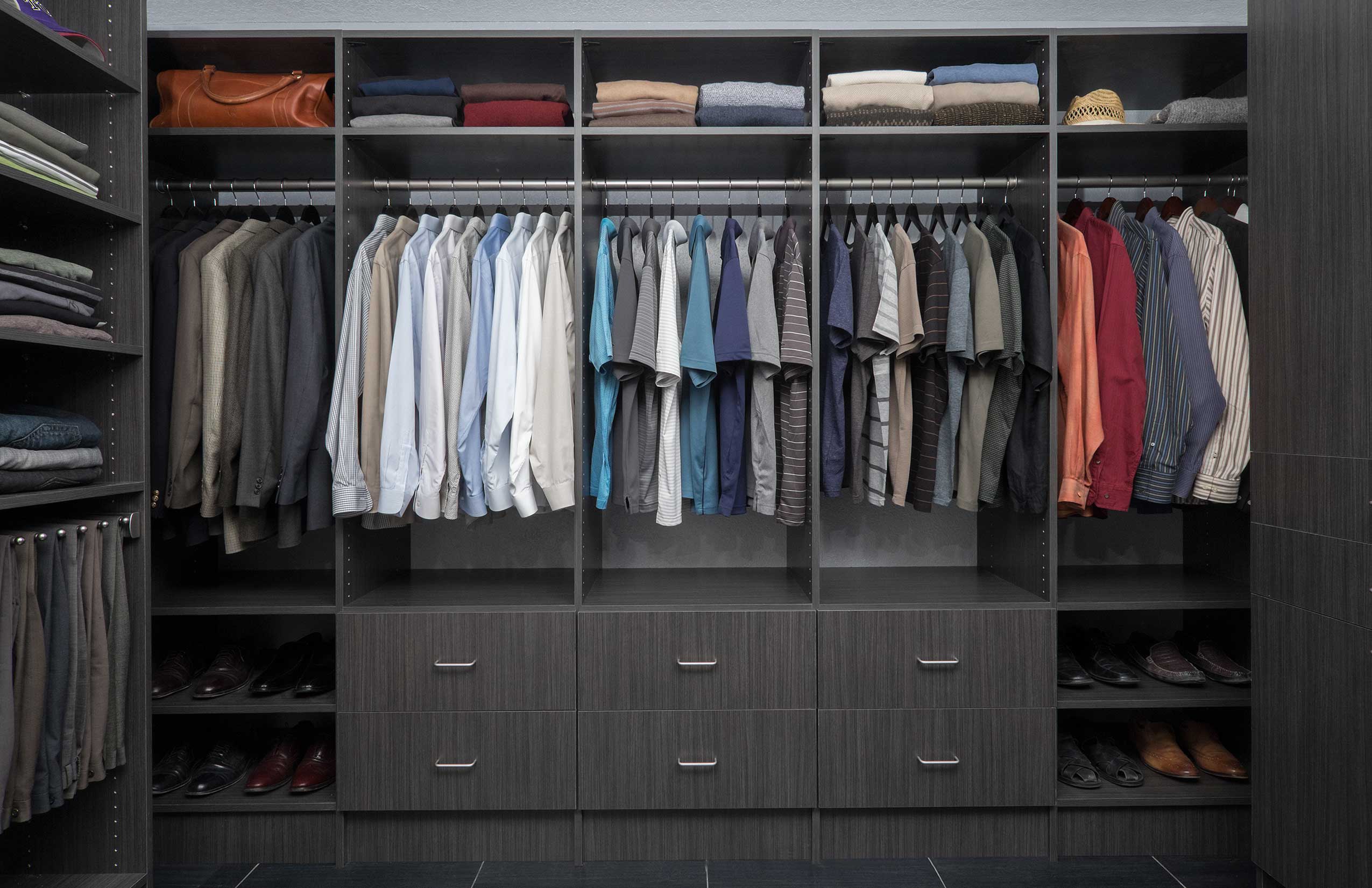 Closet Envy with Solid Wood Doors