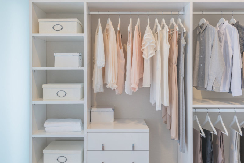 clean closet feature