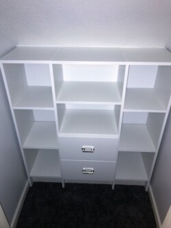 UNDER STAIR STORAGE WHITE